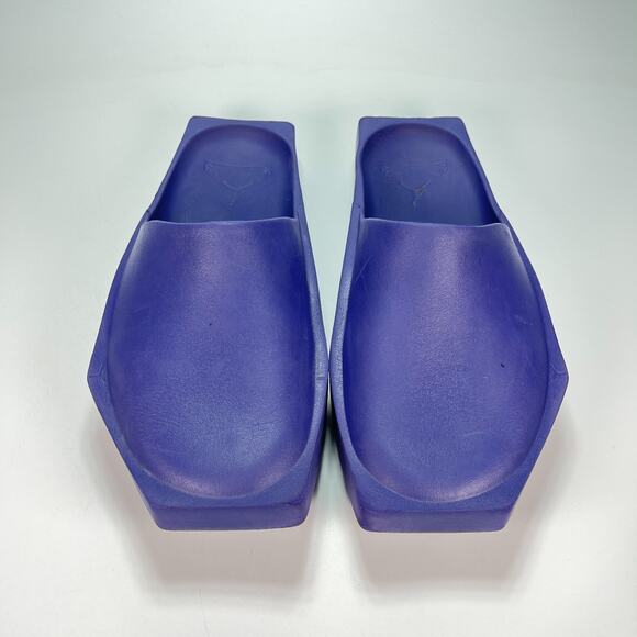 Jordan Hex Mule Blue Slip On Slides Lightweight Sandals Womens Size 16 Mens 14.5 - Picture 3 of 10